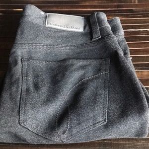 🚨B2G1 CALVIN KLEIN JEANS Smoke Grey Stretch Fitted Jeggings